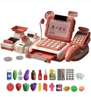 ($59) Cash Register Kids,22 pc Electronic