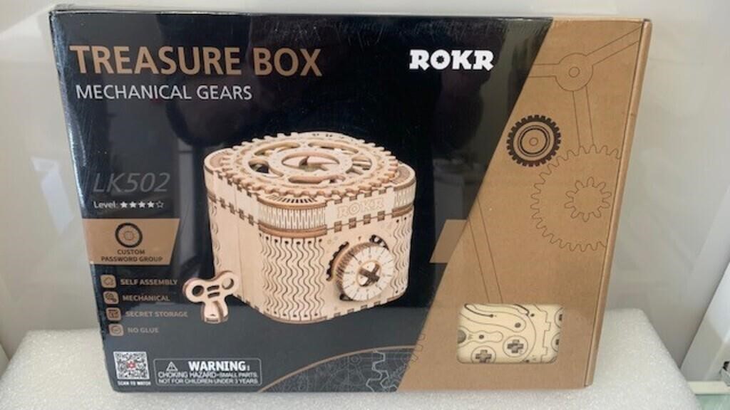 ROKR 3D Wooden Mechanical Gears SEALED