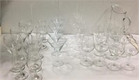 Large Collection of Stemware S7A