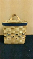 COUNTRY WOVEN COLLECTION - GRAND BASKET - Leather