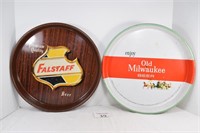 Old Milwaukee & Falstaff Beer Trays
