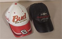 Two Leather Racing Hats