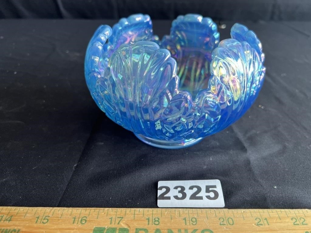 Fenton Opalescent Lotus Bowl