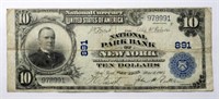 1902 $10 NATIONAL CURRENCY NEW YORK