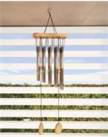 Metal & Wood Wind $23 Retail Chime-34.5 in. Tuned