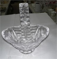 SMALL STUDIO CRYSTAL GLASS BASKET