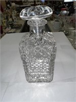 CRYSTAL GLASS DECANTER