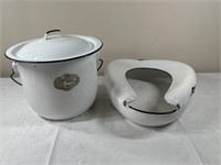 2 pieces enamelware