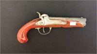 Hubley Toy Flintlock cap pistol, 9 1/2 inches