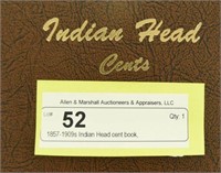 1857-1909s Indian Head cent book,