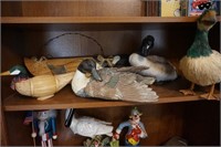 Collection of Duck Figurines and Statues