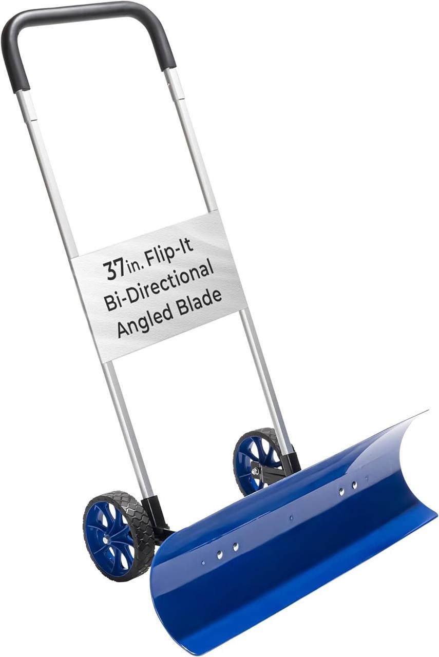 Snow Pusher  Shovel with 37-Inch Blade