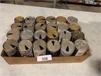 (24) Assorted Beer Cans