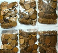 (1) Bag of 100 Lincoln Wheat Cents Unsearched