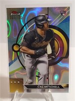 2023 Topps Finest Raywave Cal Mitchell RC  #61/100