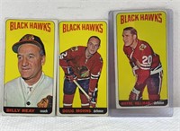 Reay/ Mohns/ Hillman tall boy hockey cards