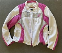 Women’s Harley Davidson 1W Pink & White Jacket