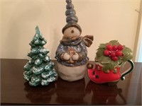 Vintage Ceramic Christmas Figurines