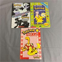 Pokemon Book, Handbook Lot of 3
