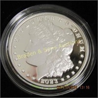 US 2023-S PROOF MORDAN SILVER DOLLAR WITH BOX