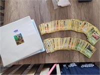 Pokemon Cards with Notebook Holder