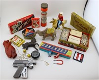 Group Of Vintage Toys And Games