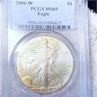 2006-W Silver Eagle PCGS - MS69