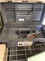 20" tool box w/ tray, small tools