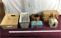 Baskets And Boxes