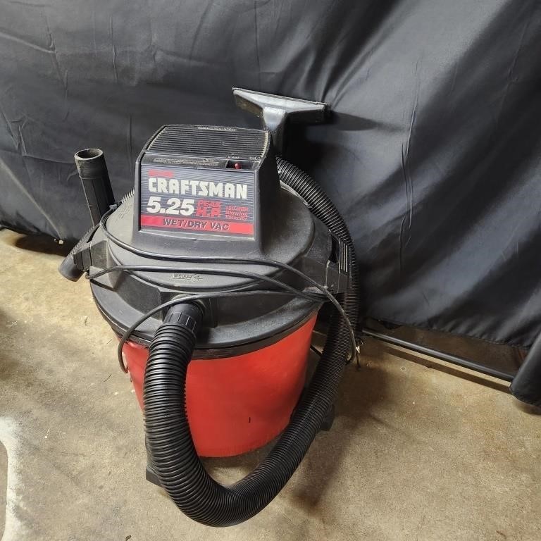 16 Gal. Craftsman Wet Dry Vacuum & Blower- works!