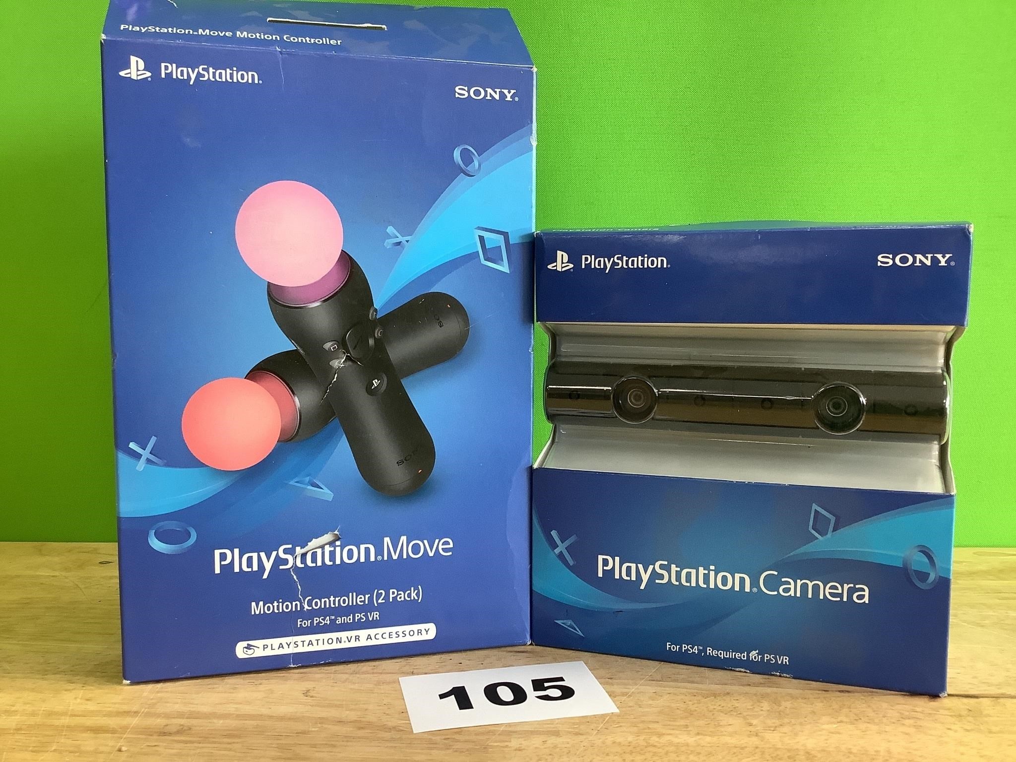 PlayStation Move Controllers and Camera for PS VR