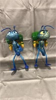 Bugs Life Flik figures qty 2