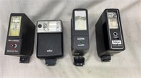 Camera Flashes Untested for Parts or Repair