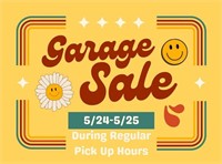 Garage Sale 5/24-5/25 (do not bid)