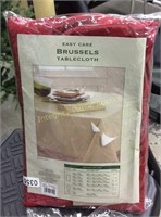 Easy Care Brussels Tablecloth 60x 84