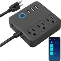 NEW $33 Smart Power Strip w/USB Ports/Smart Outlet