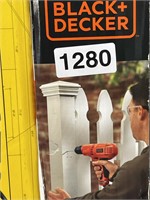 BLACK DECKER DRILL DRIVER RETAIL $60