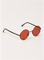 Mens black and red sunglasses