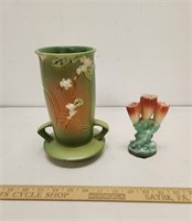 Roseville Pottery Snowberry Vase- 8.5" Tall- Has