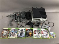 XBox 360 Lot w/ 2 Consoles Controllers & Games