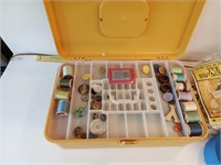 Sewing Box and Content