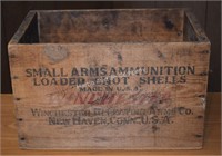 (S) Winchester Wooden Ammo Shipping Box