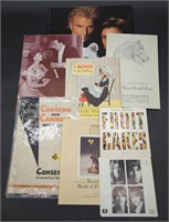 (O) Vtg Show Flyers, Books of Exhibits, Jimmy