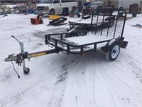 .2004 SNOW BEAR TRAILER WITH RAMP - AS NEW
