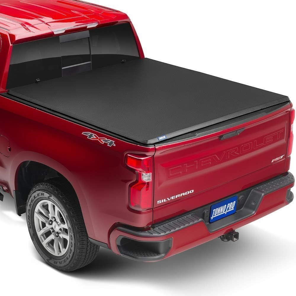 Soft Folding Truck Bed Tonneau Cover Chevy/GMC