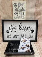 Dog Signs, Collar & Socks