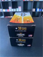 Armscor - FMJ - 50 Round Box - 38 Super