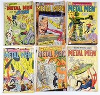 (6) DC METAL MEN 12c COMIC ISSUES