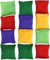 Halloluck 12 Pack Nylon Bean Bags Children Family