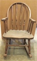 Vintage Child's Bentwood Rocking Chair